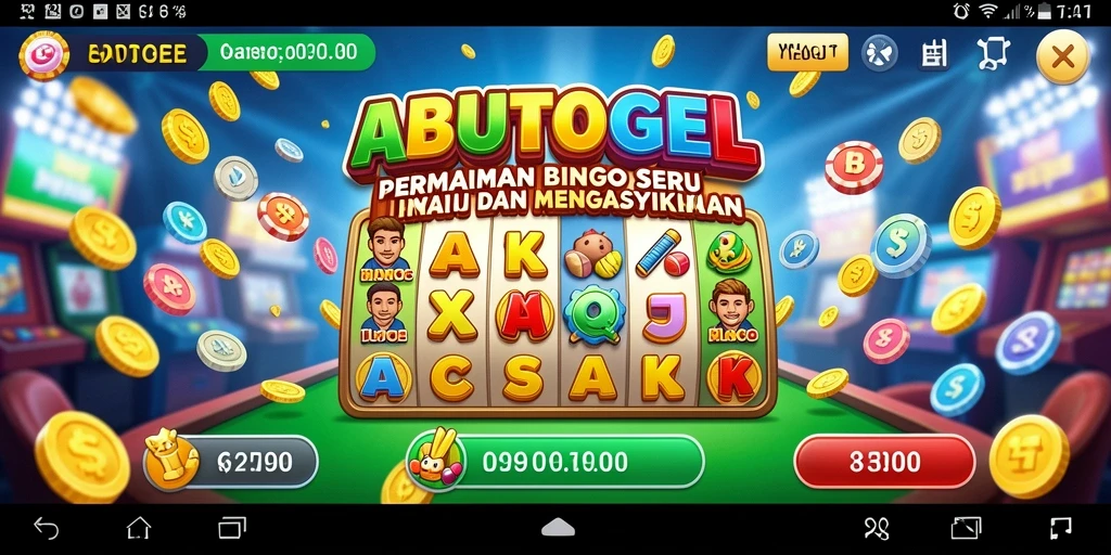 Tampilan gameplay menarik dari ABUTOGEL dalam permainan Bingo.
