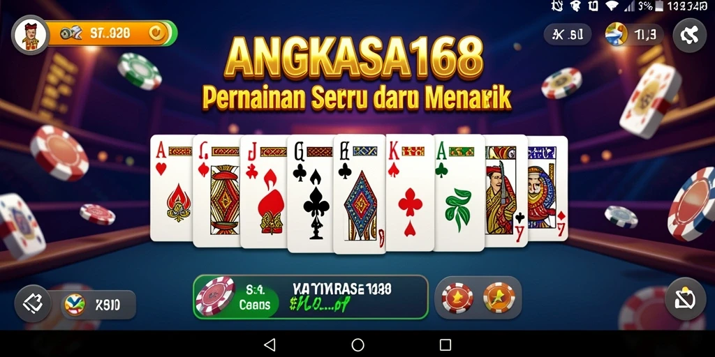 Tampilan gameplay seru dari ANGKASA168 dalam permainan Domino.