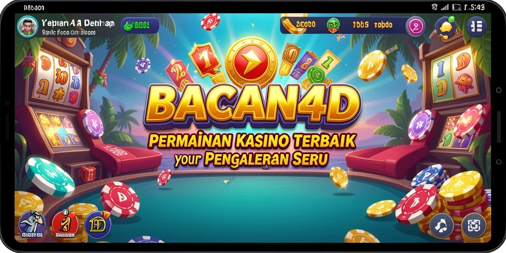 Tampilan permainan BACAN4D yang menarik dan mendebarkan.