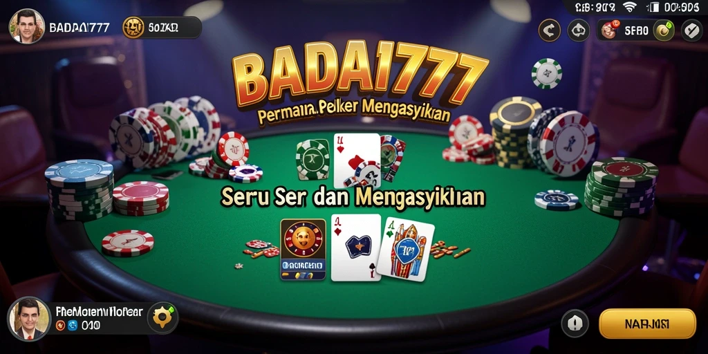 Tampilan gameplay BADAI777 yang mendebarkan dan seru.