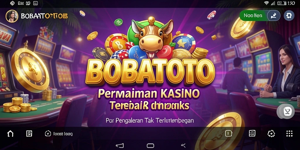 Tampilan gameplay BOBATOTO yang mendebarkan dan penuh warna.
