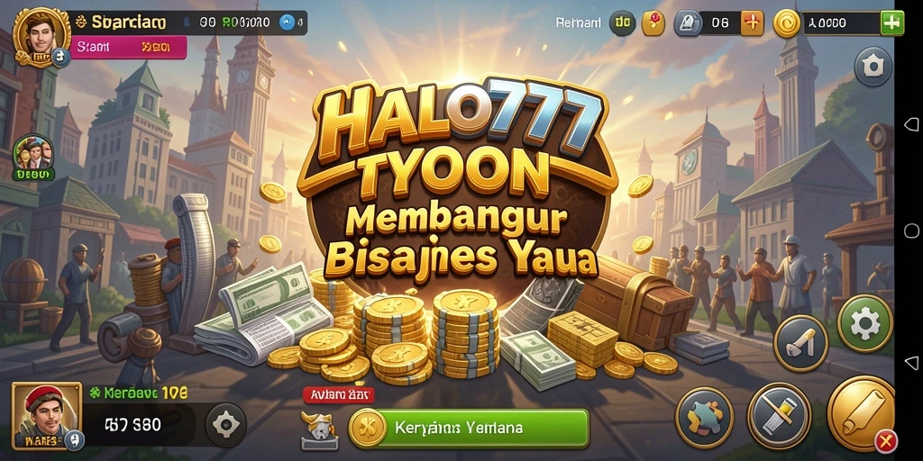 Tampilan gameplay Tycoon yang menarik dan penuh strategi.
