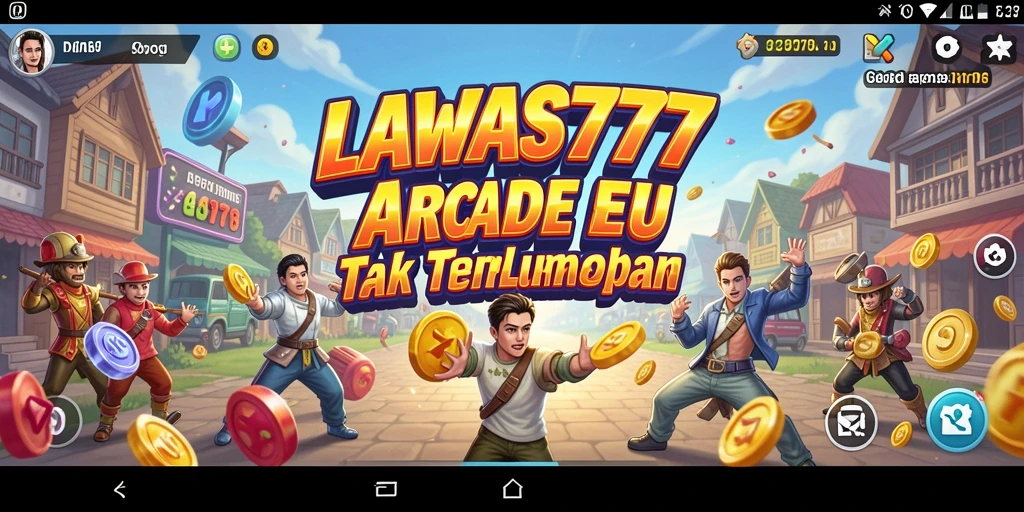 Tangkapan layar yang menampilkan aksi seru dari LAWAS777.