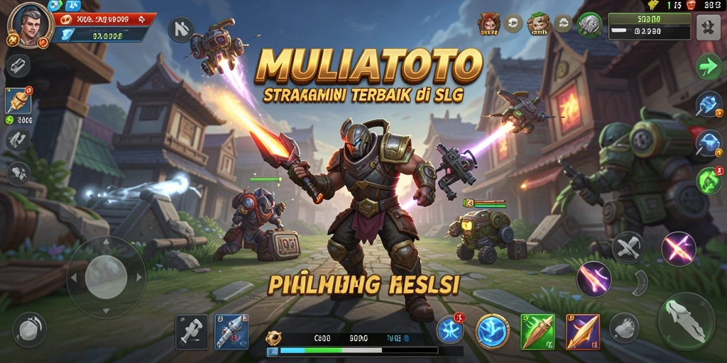 Screenshot gameplay menampilkan strategi seru di MULIATOTO.