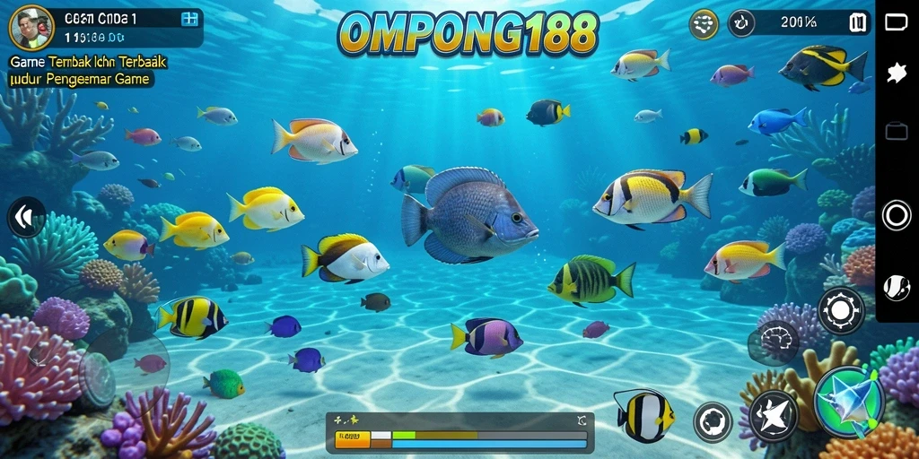 Tampilan gameplay OMPONG188 yang seru dan menarik.