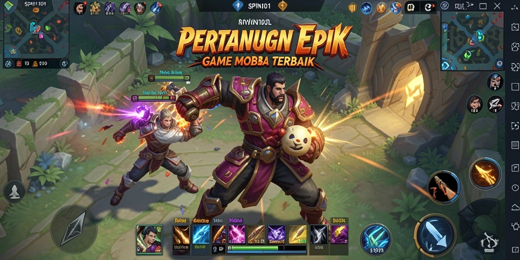 Gameplay seru dan strategi menarik dalam SPIN101.